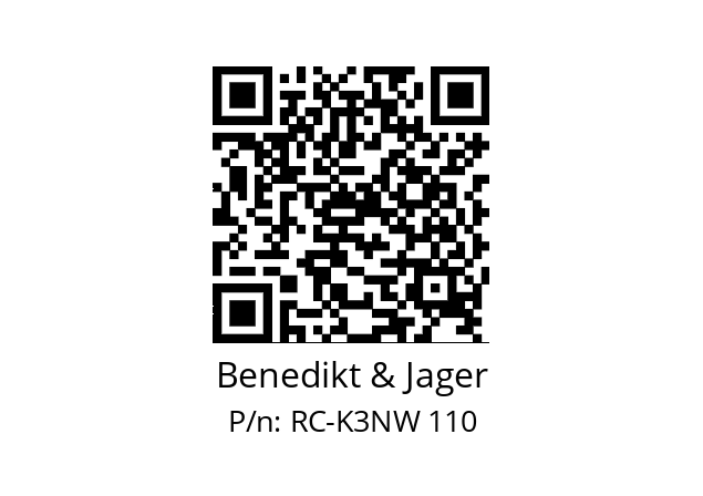   Benedikt & Jager RC-K3NW 110