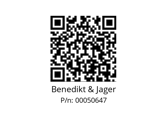  HN01 Benedikt & Jager 00050647