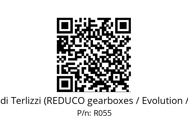   Benzi & di Terlizzi (REDUCO gearboxes / Evolution / Energy) R055