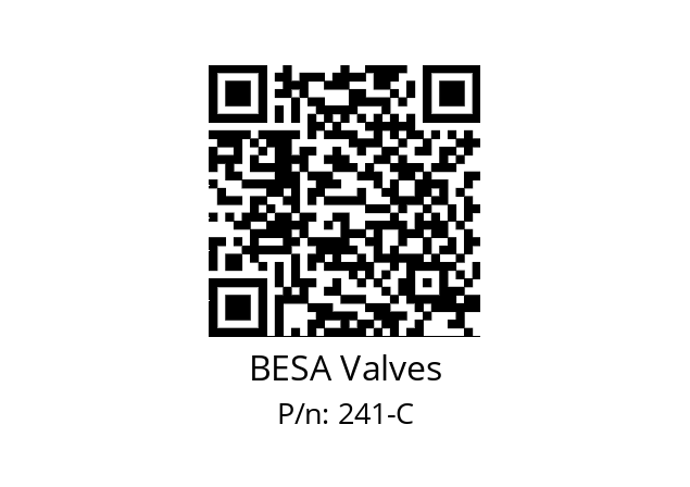   BESA Valves 241-C