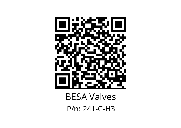   BESA Valves 241-C-H3