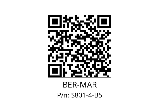   BER-MAR S801-4-B5