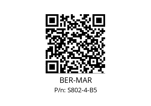   BER-MAR S802-4-B5