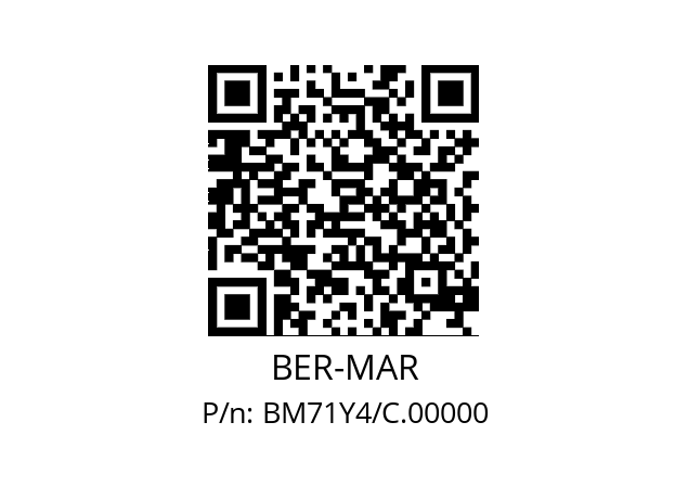   BER-MAR BM71Y4/C.00000