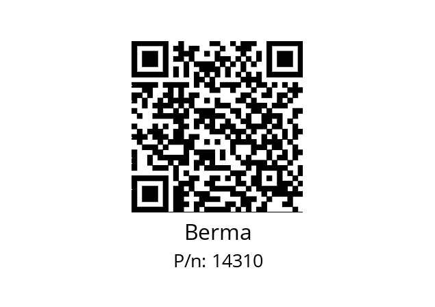   Berma 14310