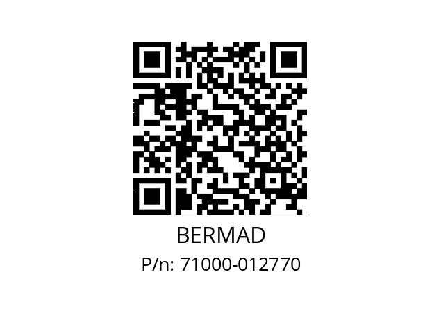   BERMAD 71000-012770