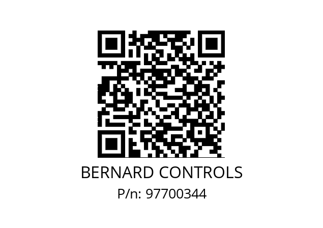   BERNARD CONTROLS 97700344