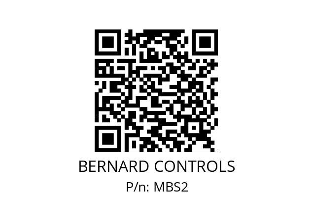   BERNARD CONTROLS MBS2