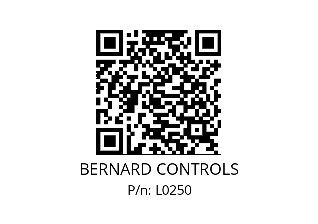   BERNARD CONTROLS L0250