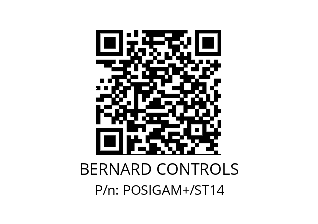   BERNARD CONTROLS POSIGAM+/ST14