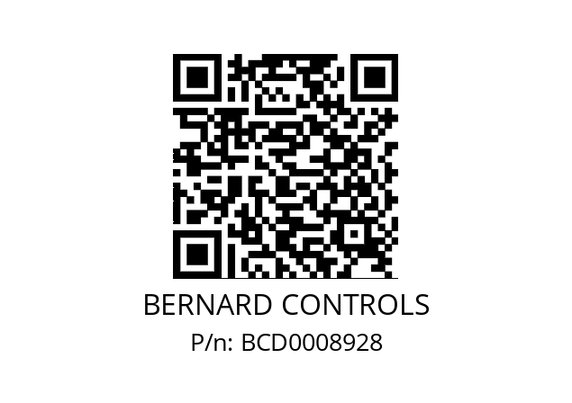   BERNARD CONTROLS BCD0008928