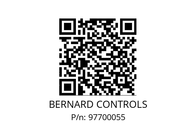   BERNARD CONTROLS 97700055