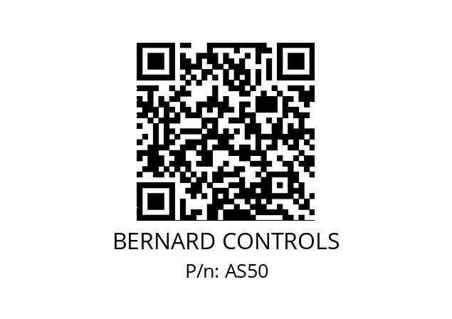   BERNARD CONTROLS AS50