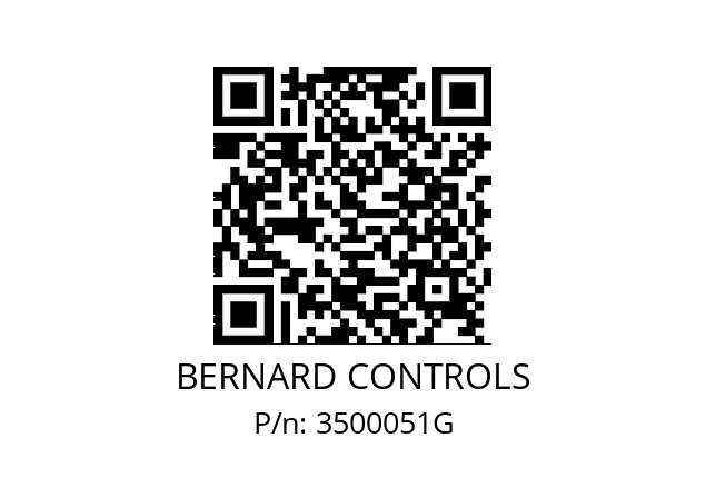   BERNARD CONTROLS 3500051G