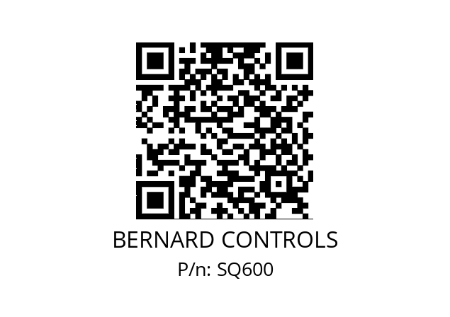   BERNARD CONTROLS SQ600