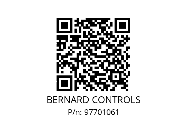   BERNARD CONTROLS 97701061