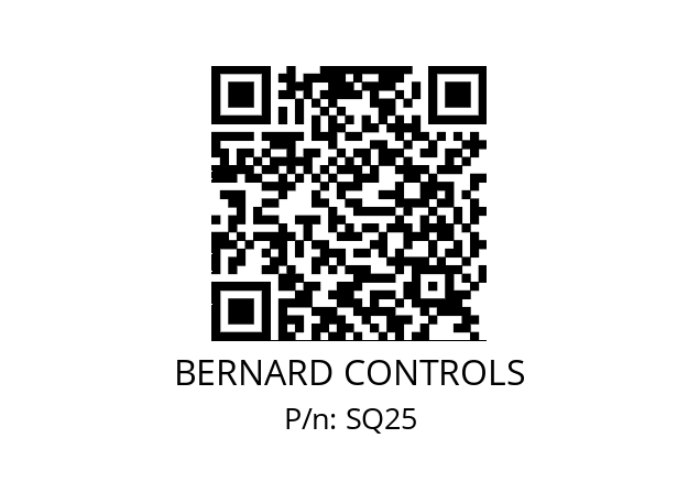   BERNARD CONTROLS SQ25