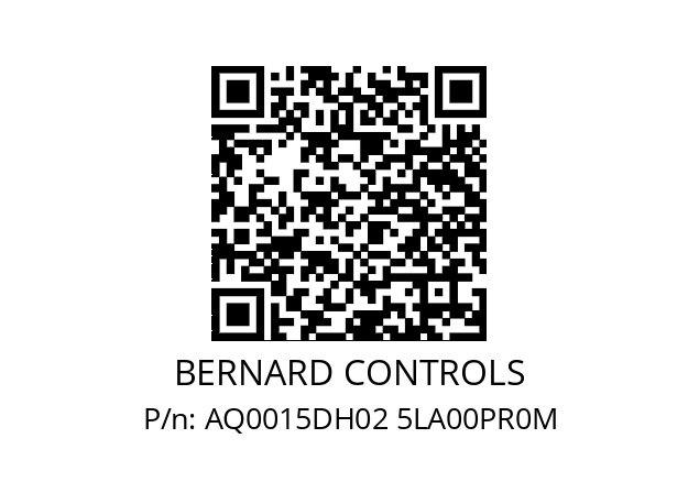   BERNARD CONTROLS AQ0015DH02 5LA00PR0M