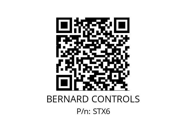   BERNARD CONTROLS STX6