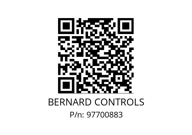   BERNARD CONTROLS 97700883