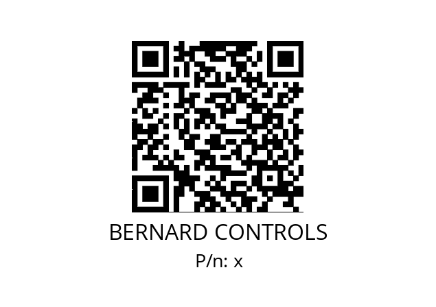   BERNARD CONTROLS х