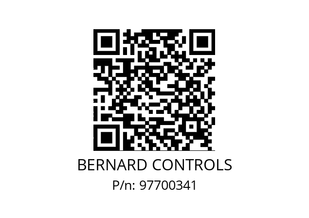   BERNARD CONTROLS 97700341