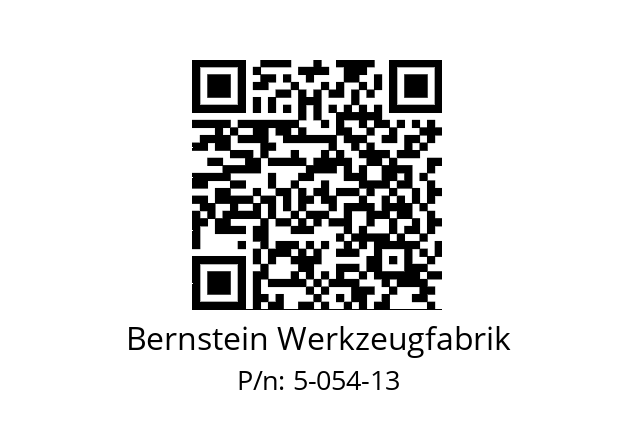   Bernstein Werkzeugfabrik 5-054-13