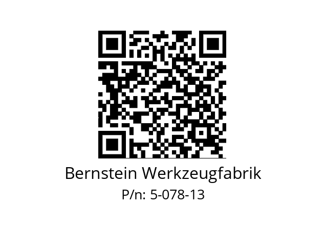   Bernstein Werkzeugfabrik 5-078-13