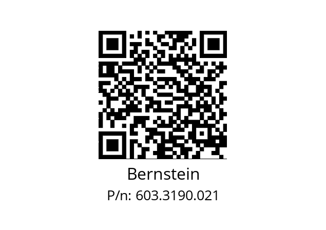   Bernstein 603.3190.021