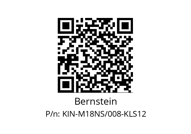   Bernstein KIN-M18NS/008-KLS12