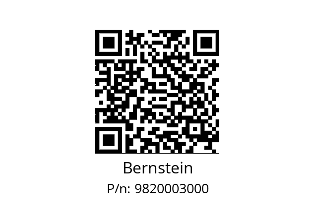   Bernstein 9820003000