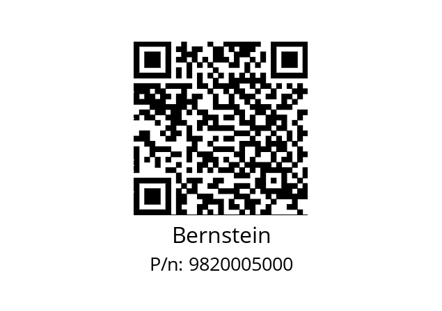   Bernstein 9820005000