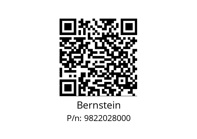   Bernstein 9822028000