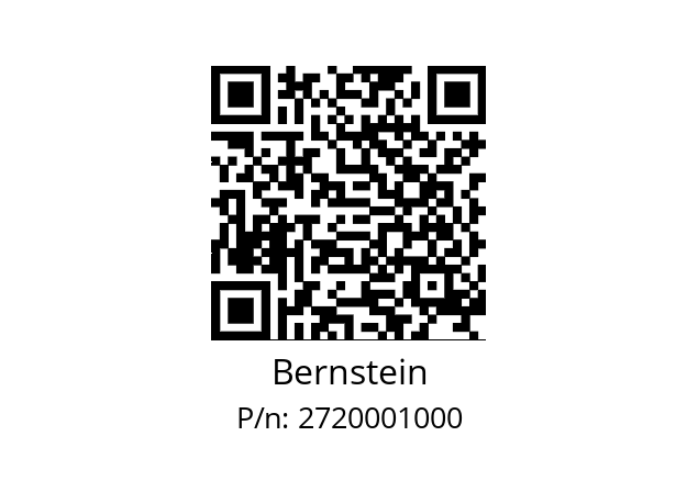   Bernstein 2720001000