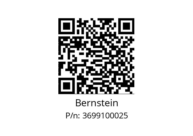   Bernstein 3699100025