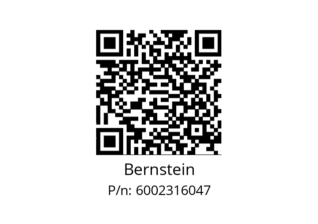   Bernstein 6002316047