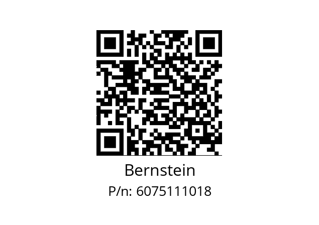   Bernstein 6075111018