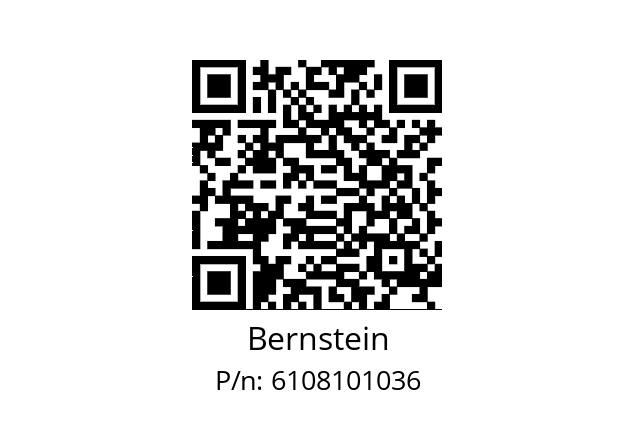   Bernstein 6108101036