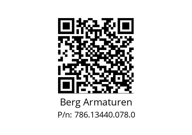   Berg Armaturen 786.13440.078.0