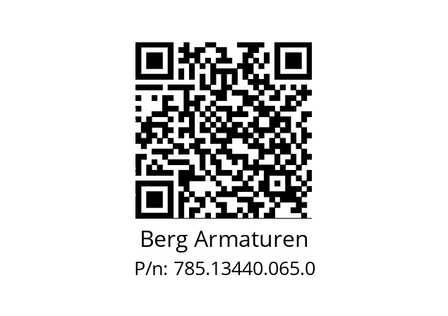   Berg Armaturen 785.13440.065.0