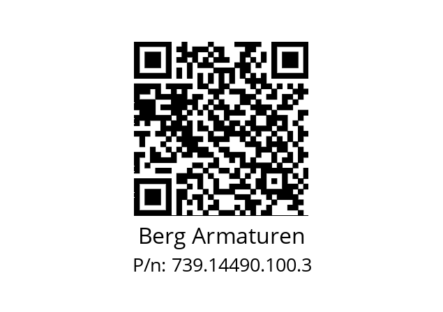   Berg Armaturen 739.14490.100.3