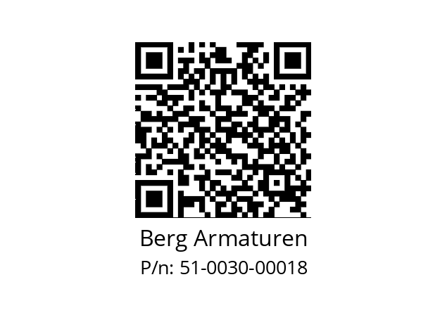   Berg Armaturen 51-0030-00018