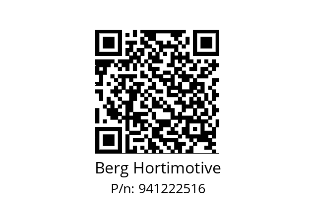   Berg Hortimotive 941222516