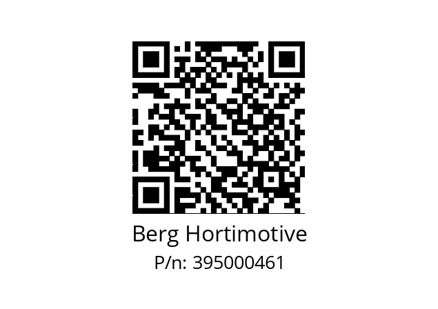   Berg Hortimotive 395000461