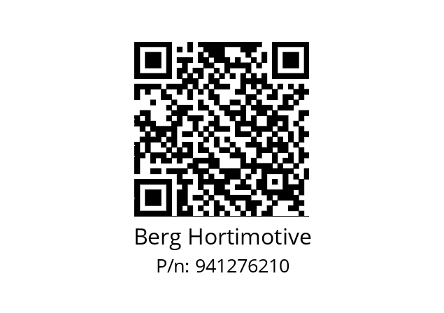   Berg Hortimotive 941276210