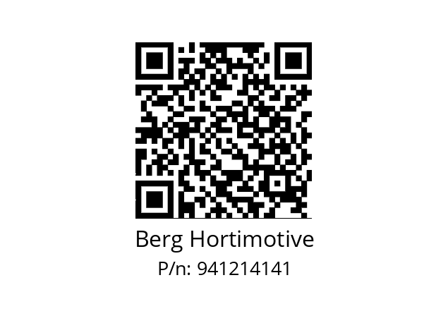   Berg Hortimotive 941214141