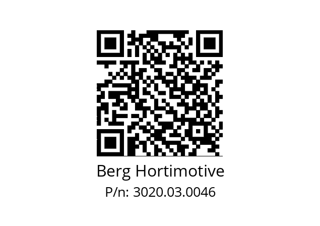   Berg Hortimotive 3020.03.0046