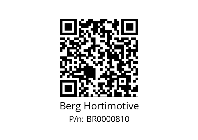   Berg Hortimotive BR0000810