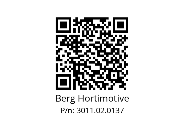   Berg Hortimotive 3011.02.0137