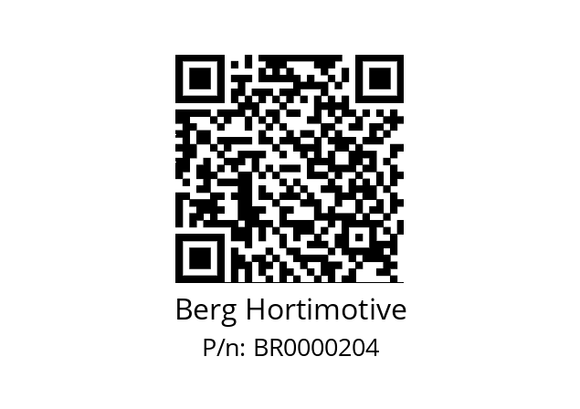   Berg Hortimotive BR0000204